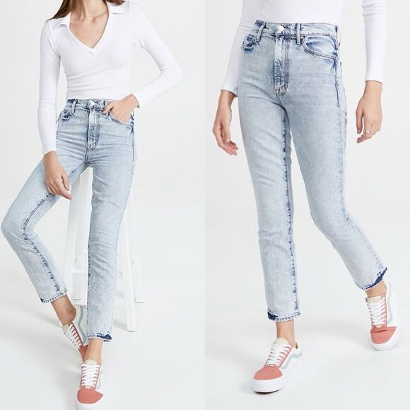 Mother Superior Denim Swooner Rascal Ankle Light Wash Cotton Jeans Size 26 - Picture 2 of 10